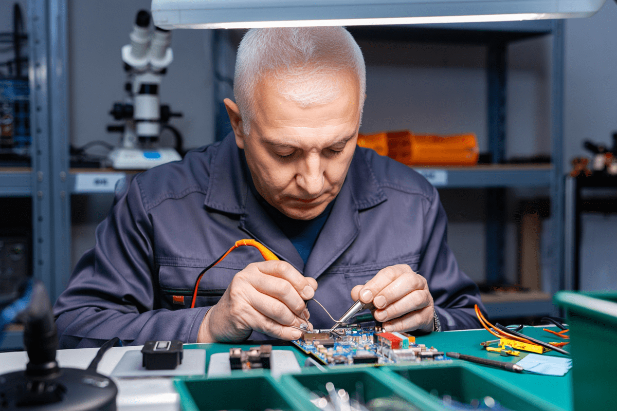 Процесс ремонта техники AMD в amd-remont